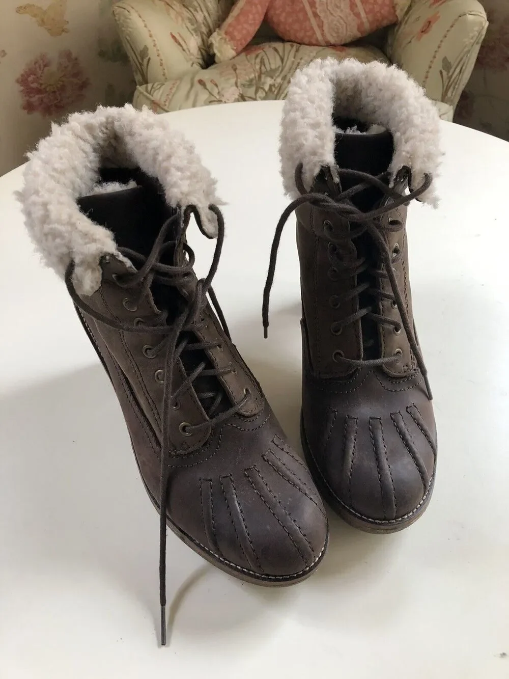 Bussola Ankle Lace Up Boots Women’s 8.5